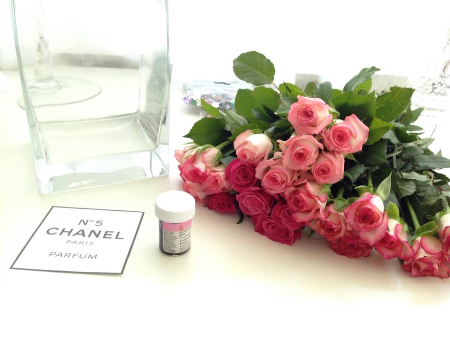 Chanel roses no5